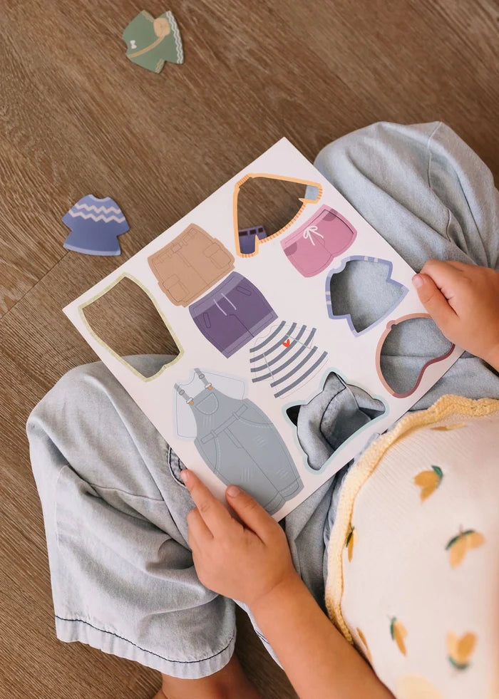 Dress Me Up Magnet Set | Mix & Match Magnetic Dolls For Kids