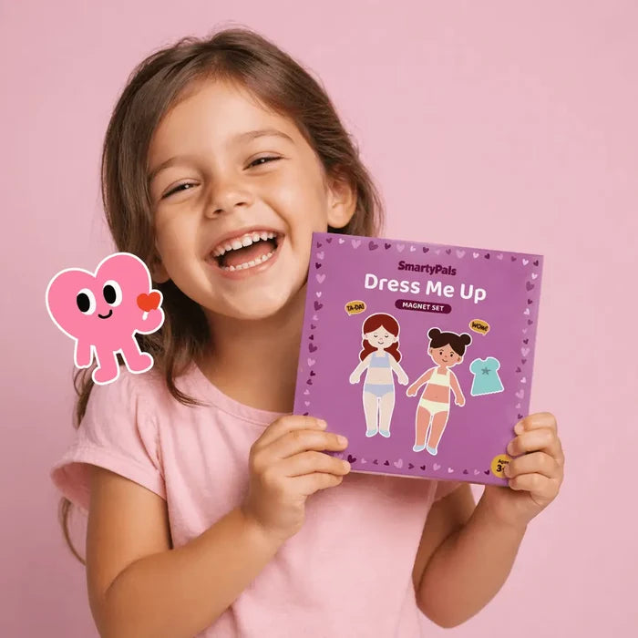 Dress Me Up Magnet Set | Mix & Match Magnetic Dolls For Kids