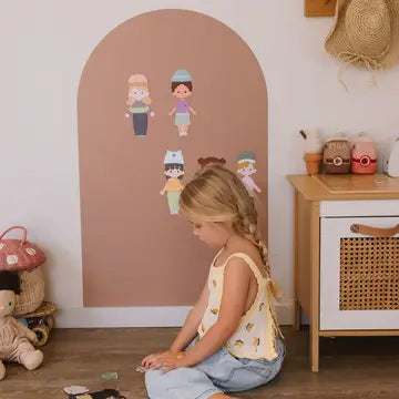 Dress Me Up Magnet Set | Mix & Match Magnetic Dolls For Kids