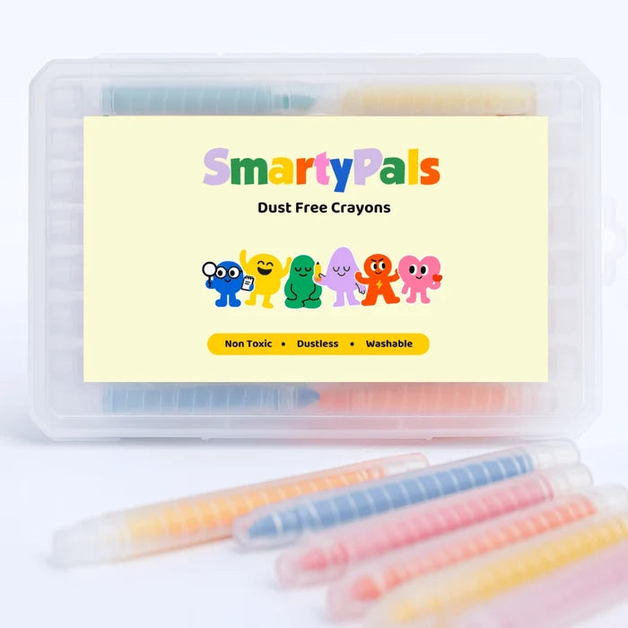 Dustless Chalk Crayons 12 Pack