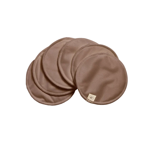 EcoNaps Cocoa Bamboo Nursing Pads | 3 Sets