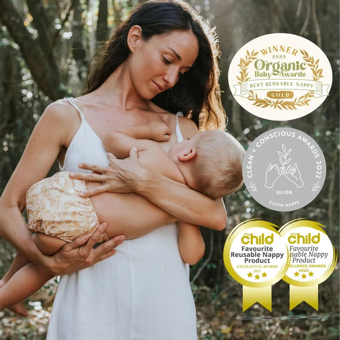 EcoNaps Cocoa Bamboo Nursing Pads | 3 Sets