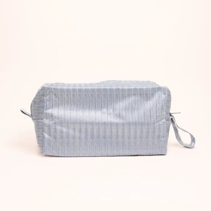 EcoNaps Pod Wet Bag | Indigo Pinstripe