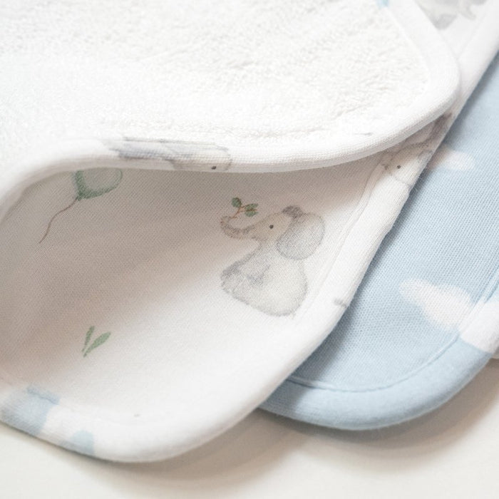 Elephant Playtime 3pk Washcloth Gift Set