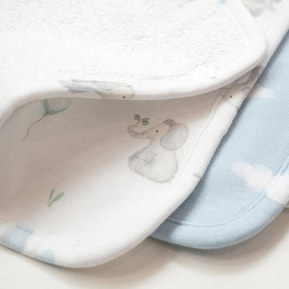 Elephant Playtime 3pk Washcloth Gift Set