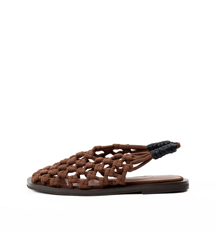 Mocha Faux Suede / 35