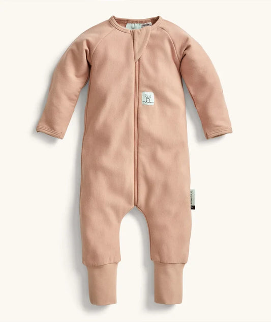 ergoPouch Layer | Long Sleeve Zip Bodysuit 1.0 TOG - Latte