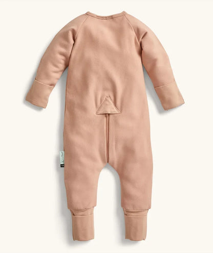 ergoPouch Layer | Long Sleeve Zip Bodysuit 1.0 TOG - Latte