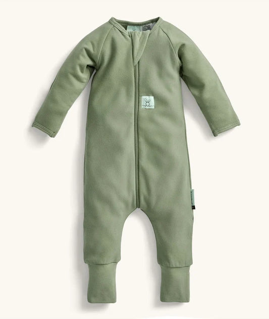 ergoPouch Layer | Long Sleeve Zip Bodysuit 1.0 TOG - Moss