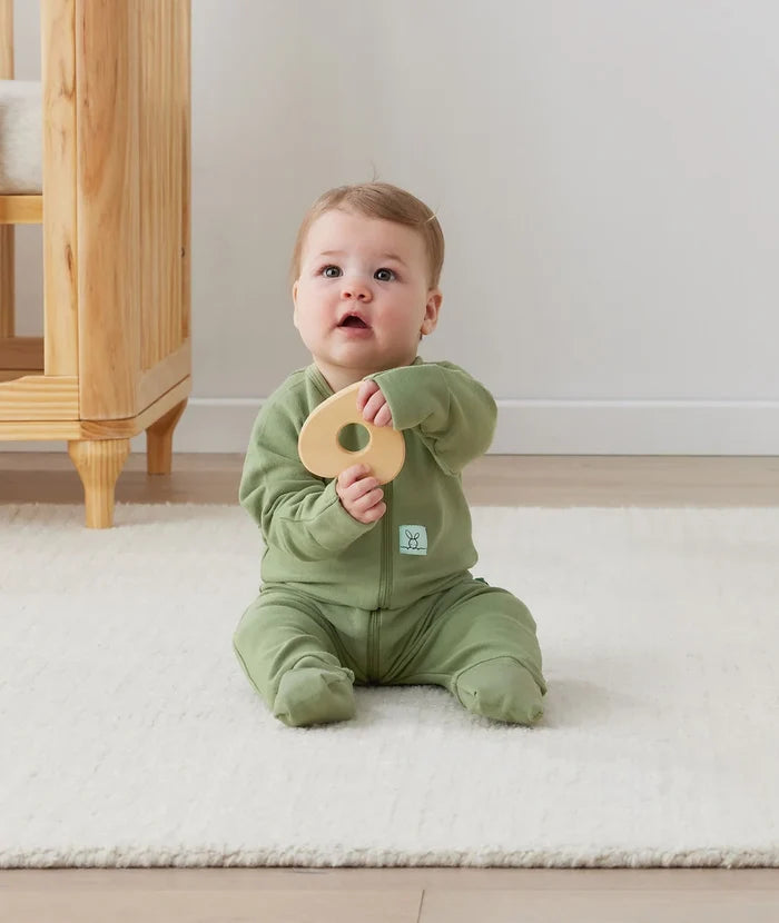 ergoPouch Layer | Long Sleeve Zip Bodysuit 1.0 TOG - Moss