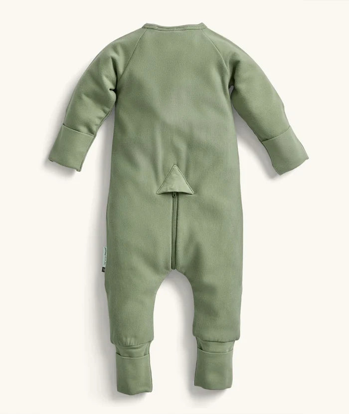 ergoPouch Layer | Long Sleeve Zip Bodysuit 1.0 TOG - Moss