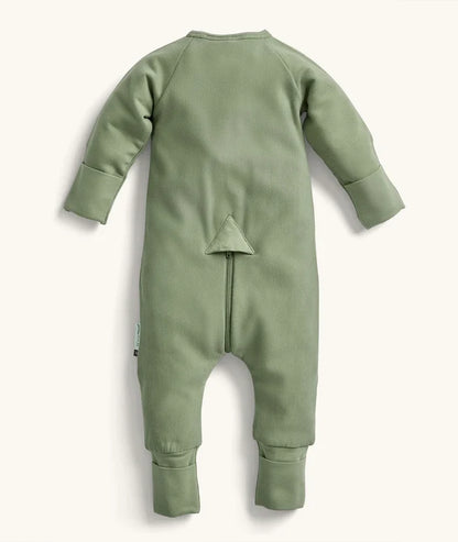 ergoPouch Layer | Long Sleeve Zip Bodysuit 1.0 TOG - Moss