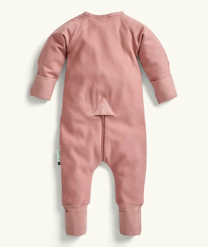ergoPouch Layer | Long Sleeve Zip Bodysuit 1.0 TOG - Rose
