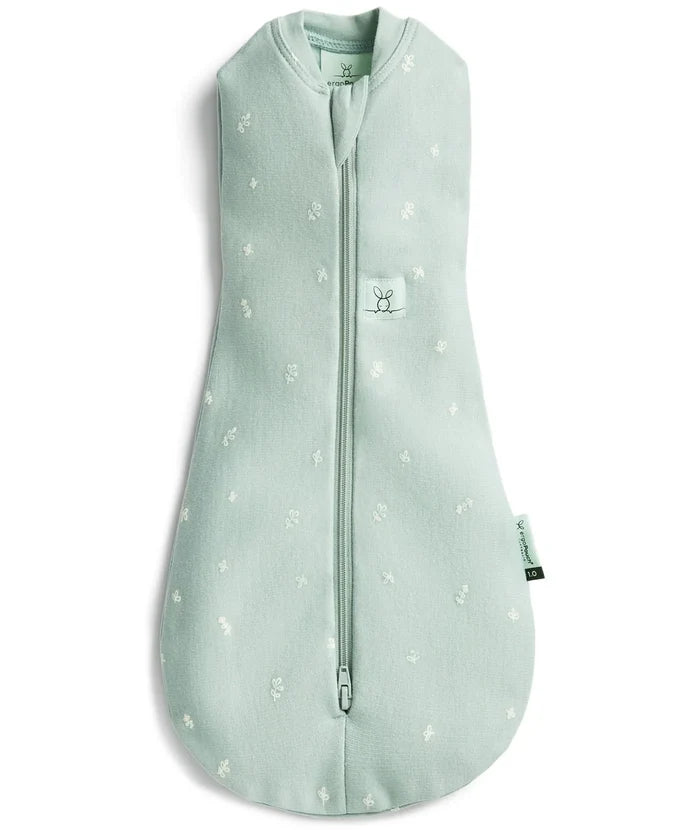 ergoPouch Tiny Baby (00000) Cocoon Zip Swaddle Bag 1.0 TOG - Sage