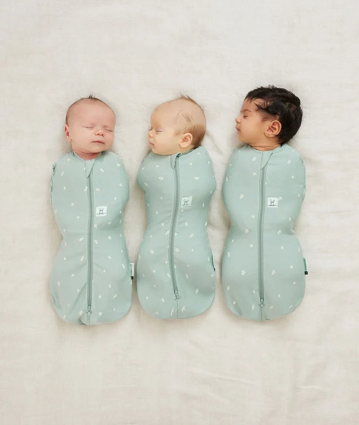 ergoPouch Tiny Baby (00000) Cocoon Zip Swaddle Bag 1.0 TOG - Sage