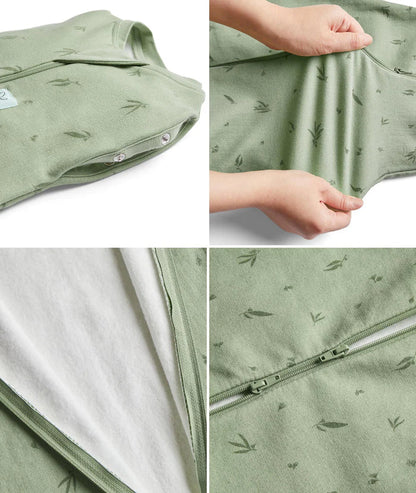 ergoPouch Tiny Baby (00000) Cocoon Zip Swaddle Bag 1.0 TOG - Sage