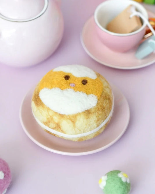 Felt Easter Chick Hatching Donut