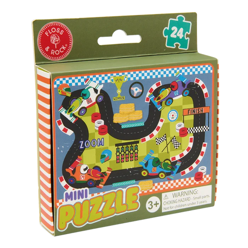 Floss & Rock 24 Pc Mini Puzzle - Cars