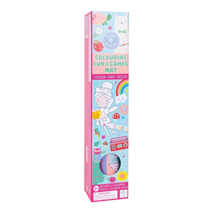 Floss & Rock Activity Mat - Rainbow Fairy