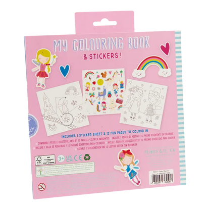 Floss & Rock Colouring & Sticker Book - Rainbow Fairy