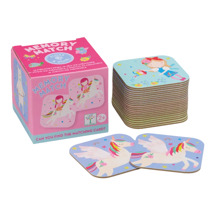 Floss & Rock Memory Match - Rainbow Unicorn