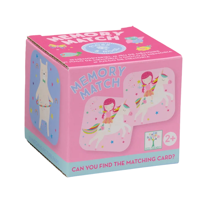 Floss & Rock Memory Match - Rainbow Unicorn