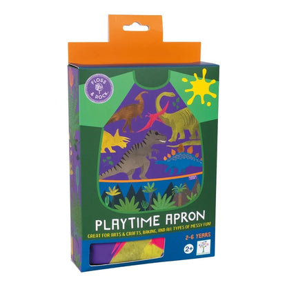 Floss & Rock Playtime Apron - Dinosaur