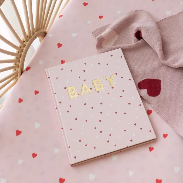 Fox & Fallow Baby Record Book - Little Hearts