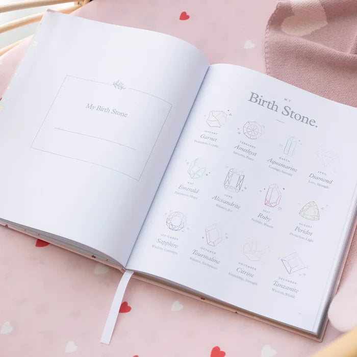 Fox & Fallow Baby Record Book - Little Hearts