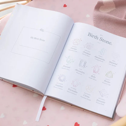Fox & Fallow Baby Record Book - Little Hearts