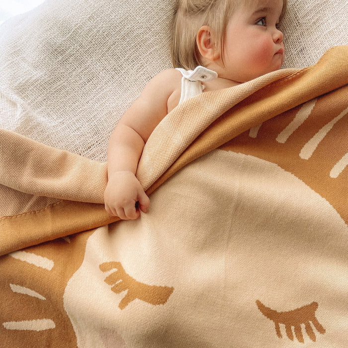 Fox & Fallow Cotton Blanket - Sunshine