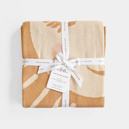 Fox & Fallow Cotton Blanket - Sunshine