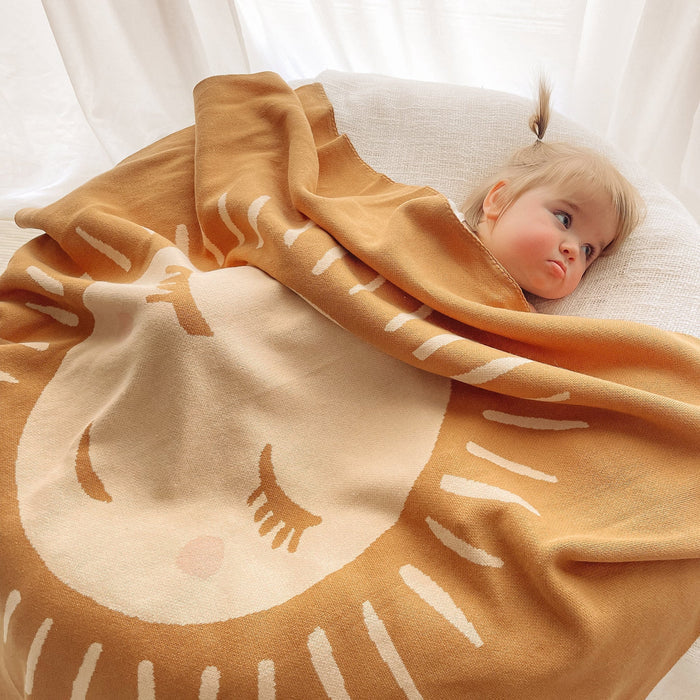 Fox & Fallow Cotton Blanket - Sunshine