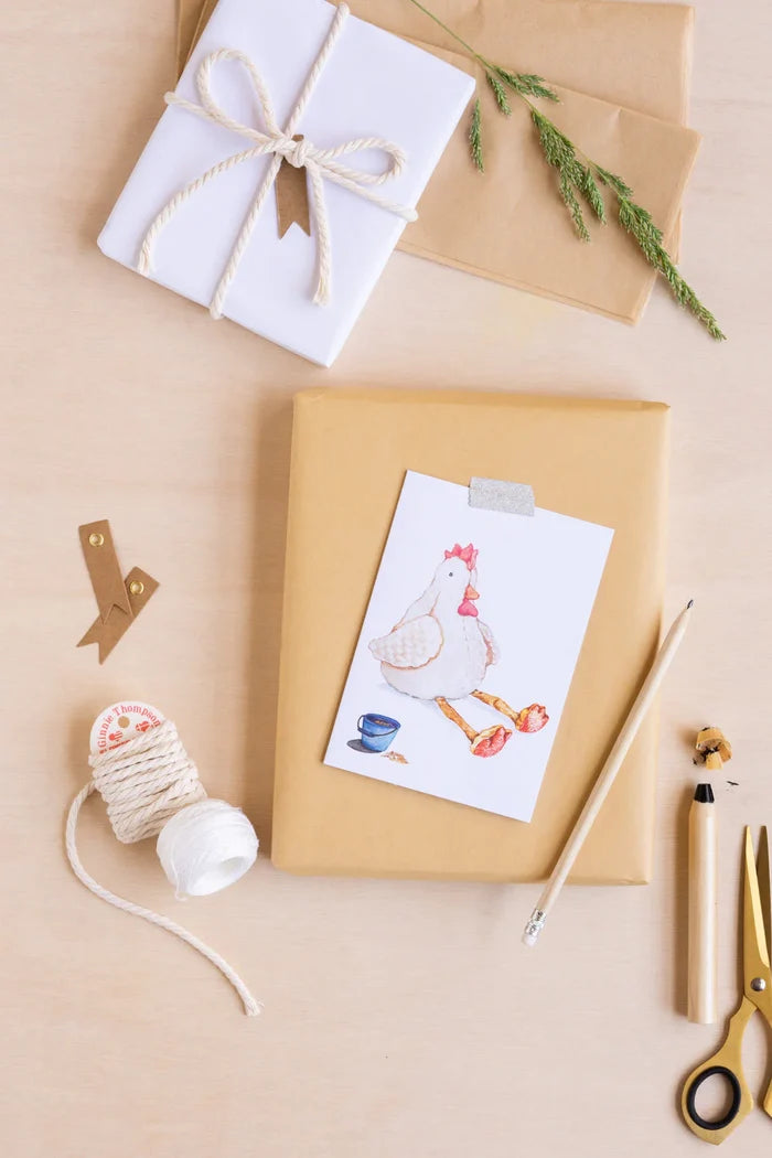 Greeting Card - Charlie the Chicken