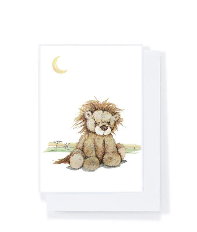 Greeting Card - Lewis the Lion