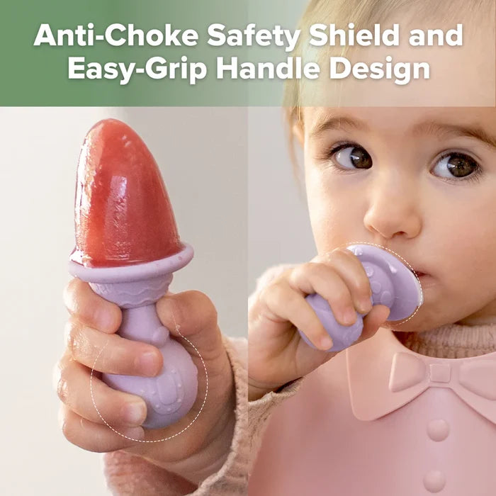 Haakaa Silicone Astronaut Ice Pop Mould Set - Lavender
