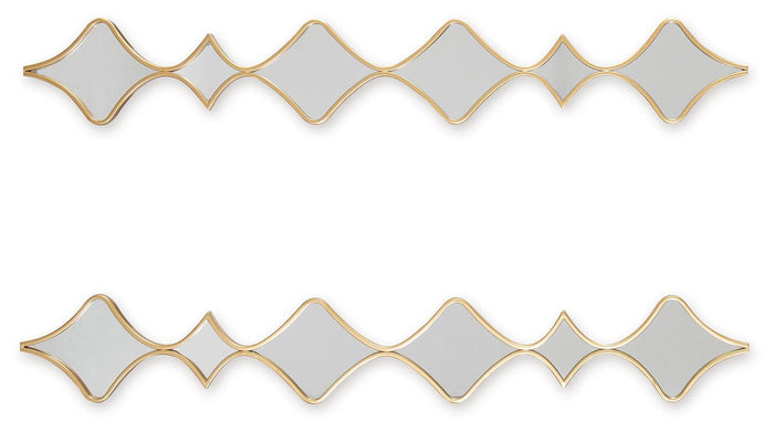 Harriswood Accent Mirror Set (2/CN)