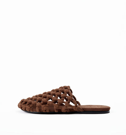 Mocha Faux Suede / 35
