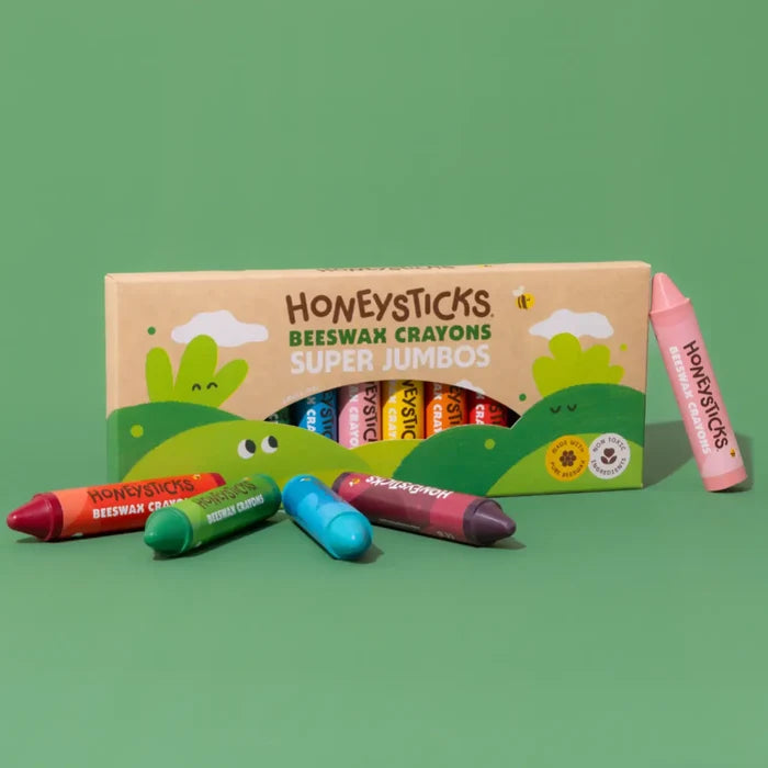 Honeysticks Beeswax Crayons Jumbos 12pk