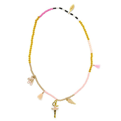 Isadora Beaded Charm Necklace