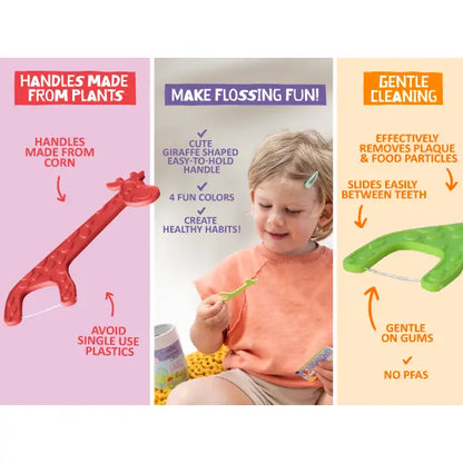 Jack N' Jill Biodegradable Floss Picks 30pcs