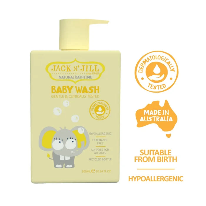 Jack N' Jill Kids Baby Wash - Natural 300ml