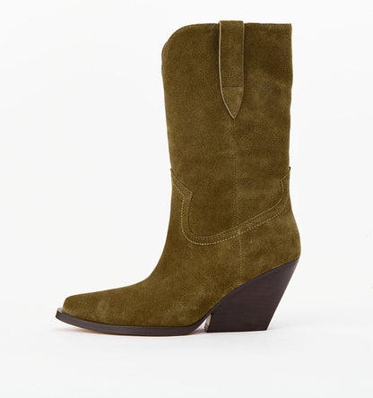 Khaki Suede / 35