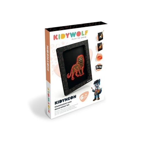 KIDYNEON Kit for Illuminated Wall Decoration - Animals