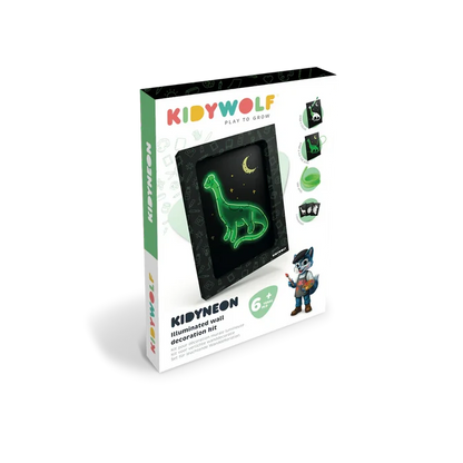 KIDYNEON Kit for Illuminated Wall Decoration - Dino