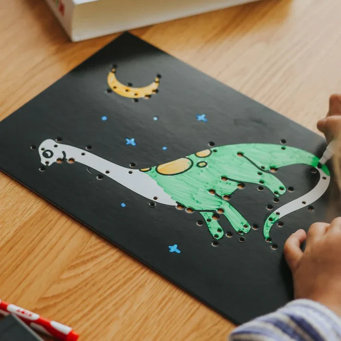 KIDYNEON Kit for Illuminated Wall Decoration - Dino