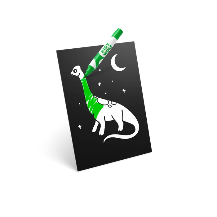 KIDYNEON Kit for Illuminated Wall Decoration - Dino