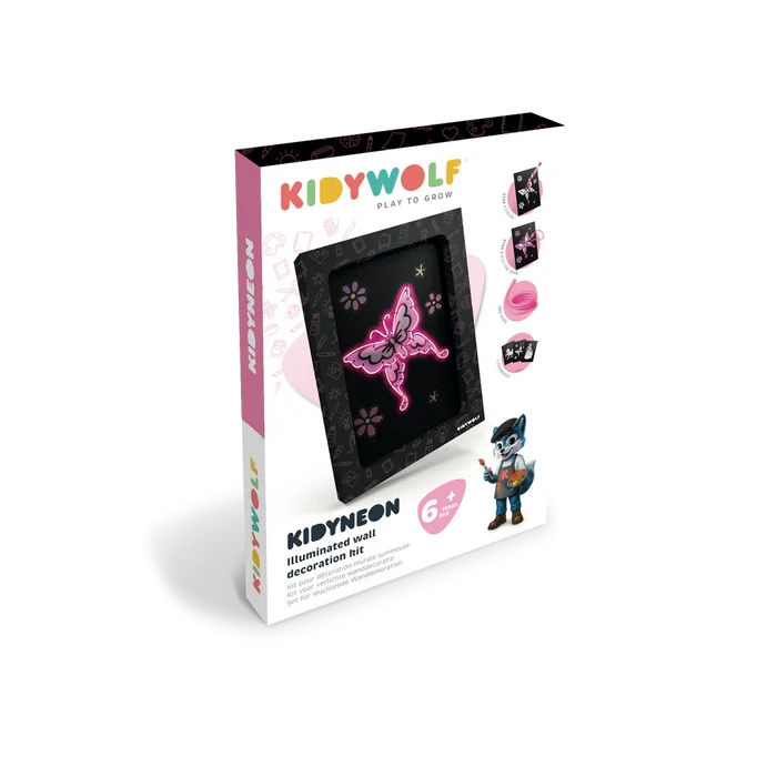 KIDYNEON Kit for Illuminated Wall Decoration - Once Upon A Time