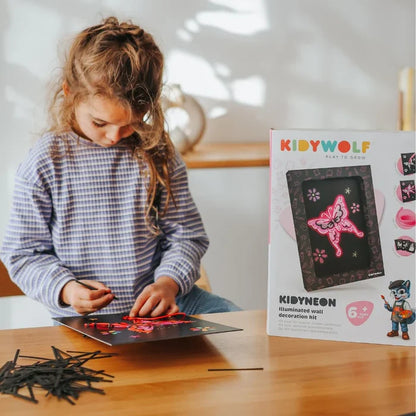 KIDYNEON Kit for Illuminated Wall Decoration - Once Upon A Time