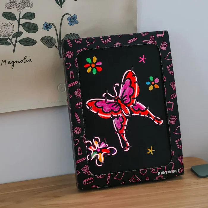 KIDYNEON Kit for Illuminated Wall Decoration - Once Upon A Time